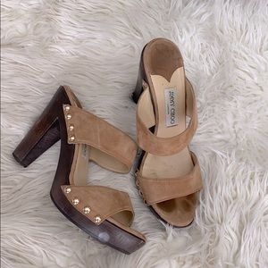 Authentic Jimmy Choo Ulrika Clog Heels